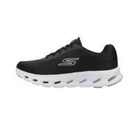 Skechers GO Walk Glide-Step 2.0 VIC Baskets pour Homme, Textile Noir/Bordure Blanche, Pointure 40