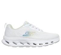 Skechers GO WALK Glide-Step 2.0 -Krist-shirt Moyen Width en Blanc/Bleu, Pointure 37.5, Vegan, Lavable en machine
