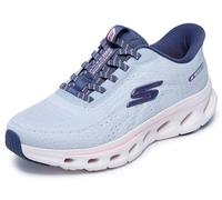 Skechers GO Walk Glide-Step 2.0 Maria Baskets pour Femme, Bleu Rose, Pointure 42