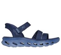 Skechers GO WALK Glide-Step 2.0 Sandal - Giselle Chaussures Moyen Width en Bleu Marine, Pointure 39, Vegan, Lavable en machine