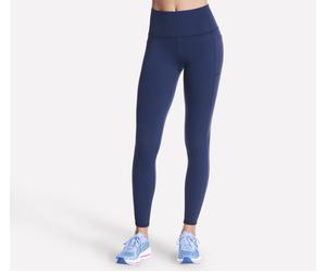 Skechers GO WALK High Waisted Legging en Bleu Marine, Pointure Grand