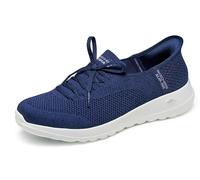 Skechers Go Walk Joy Abby Baskets à enfiler mains libres pour femme, bleu marine, 37 EU