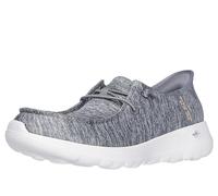 Skechers Go Walk Joy Chaussures décontractées à bout mocassin mains libres pour femme, gris, 6 Wide