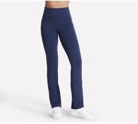 Skechers Go Walk Joy Pantalon évasé Taille Haute 4 Poches, Bleu Marine, L Femme