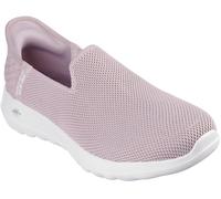 Skechers Go Walk Joy Vela Slip On Runners Womens Rose 6 (39) Female