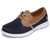 Skechers Go Walk Lite 15430 pour Femme, Bleu Marine, 6 Wide