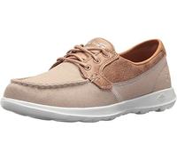 Skechers Go Walk Lite - Coral Chaussures Bateau Femme Beige (Natural) 41 EU