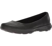 Skechers Go Walk Lite-Gem, Ballerines Bout fermé Femme, Noir (Black Textile/Trim Bbk) ,41 EU