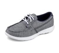 Skechers Go Walk Lite Isla Boat Chaussures pour femme, bleu marine, 41 EU