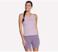Skechers GO WALK Luxe Rib Tank en Mauve/Mauve, Pointure Grand