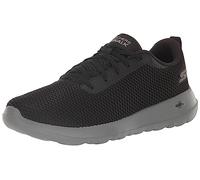 Skechers Go Walk Max Baskets pour Homme, Noir/Gris, 42.5 EU