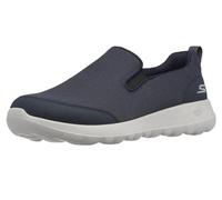 Skechers Go Walk Max Clinched Chaussures de Marche à Enfiler en Maille athlétique Double Gore, Bleu, Bleu Marine, 12 X-Wide