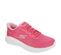 Skechers Go Walk Now Baskets à Enfiler Mains Libres pour Femme, Rose Vif, 37 EU