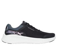 Skechers GO WALK Now -Nikkie Moyen Width en Noir/Lavande, Pointure 38, Vegan, Lavable en machine