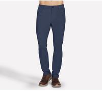 Skechers GO WALK Premium 5 Pocket Pantlon en Gris Anthracite/Bleu Marine, Pointure 49