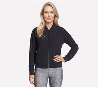Skechers GO WALK Reversible Veste en Noir/Bleu/Rose, Pointure Moyen