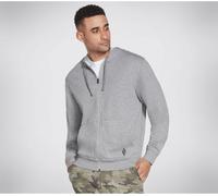 Skechers Go Walk Zip Hoodie Mens Gris Petit Male