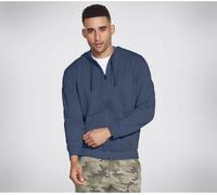 Skechers Go Walk Zip Hoodie Mens Marine Petit Male