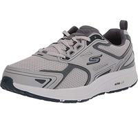 Skechers GOrun Chaussures de course à pied pour homme avec mousse refroidie à l'air, gris/bleu marine, 44 EU