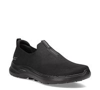 Skechers Gowalk 6 Chaussures de Marche Extensibles à Enfiler, Chaussures de Performance pour Hommes, Noir, 11.5 X-Wide
