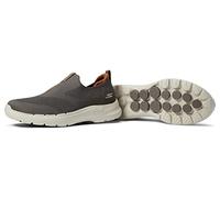Skechers Gowalk 6 Chaussures de Marche Extensibles à Enfiler, Chaussures de Performance pour Hommes, Taupe, 10 X-Wide