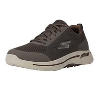 Skechers Gowalk Arch Fit Idyllic Baskets pour Homme, Taupe, 8.5 X-Wide