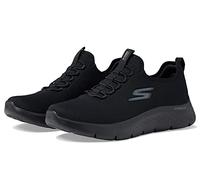 Skechers Chaussures de marche Gowalk Flex – Mousse refroidie à l'air – Homme Noir 2 45,5 EU