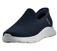 Skechers Gowalk Flex Chaussures de Marche décontractées à Enfiler Mains Libres pour Homme, Bleu Marine, 8 X-Wide