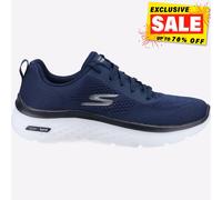 Skechers Gowalk Hyper Éclat Femmes Extérieur Course Marche Baskets Marine