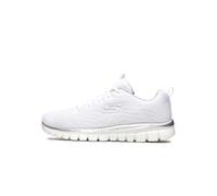 Skechers Graceful Get Conne Sneakers Basses Femme, Blanc, 36 EU | Chaussures décontractées