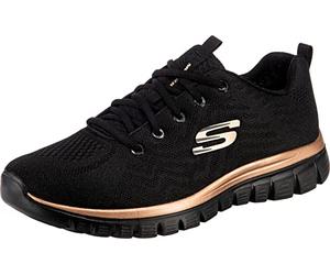 Skechers Graceful Get Conne Sneakers Basses Femme, Blanc, 36 EU | Chaussures décontractées
