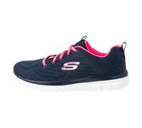 Skechers - Graceful-Get Connect Baskets - Femme - Chaussures - Bleu - Taille: 38 EU