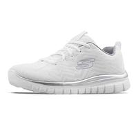 Skechers Graceful Get Connected 12615-WSL - Baskets Enfant Mixte Blanc textile à lacets 38