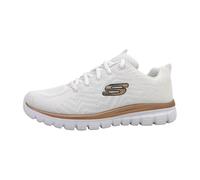 Skechers Baskets femme Graceful Get Connected 12615-WTRG Blanc Taille 42 EU