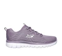Skechers Graceful Get Connected Lavanda - Baskets femme lilas à lacets, semelle Memory-Foam 39