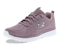 Skechers Graceful Get Connected Lavanda - Baskets femme lilas à lacets semelle Memory-Foam 40