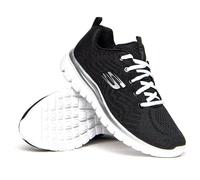 SKECHERS Graceful - Get Connected Noir/Blanc 37