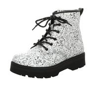 Skechers Fille Gravlen Hi Bottine, Noir/argenté, 1 UK Child