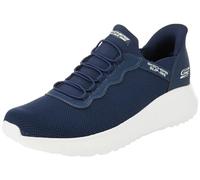 Skechers Hands Free Slip-ins Bobs Squad Chaos-Daily Hype Baskets à Enfiler Mains-Libres pour Homme, Bleu Marine, 12 Wide