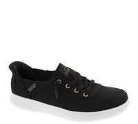 Skechers Hands Free Slip-Ins Skip Cute - B Baskets à Enfiler pour Femme, Noir/Blanc, 8 Wide