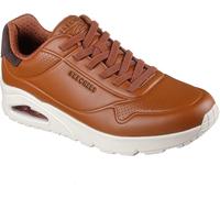 Skechers Homme Uno Harry Kane Air Basket, Brown Duraleather/Brown Suede, 46 EU