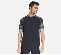 Skechers Harry Kane GO DRI Charge Drift T-shirt en Gris Charbon, Pointure Moyen