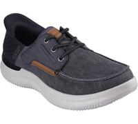 Skechers Hasting Niko Moc Toe Bungee Lace Slip-ins Homme, noir, 11