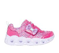 Skechers Heart Lights - Boogie Land Shoes Moyen Width en Rose Fluo, Pointure 23