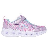 Skechers Heart Lights - Boogie Love Chaussures Moyen Width en Lavande, Pointure 29