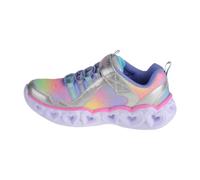 Skechers Baskets fille Heart Lights Rainbow LUX Argenté 35 EU
