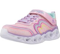 SKECHERS Baskets 'HEART LIGHTS' menthe / violet / rose / magenta, Taille 33