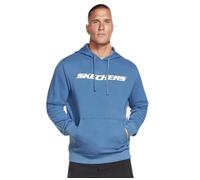 Skechers Heritage Pullover Hoodie MHD12-BLU, Mens Sweatshirt, Blue, L EU