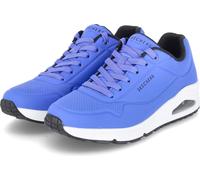 Skechers Herren Low Sneaker UNO STAND ON AIR bleu synthétique Taille : 42