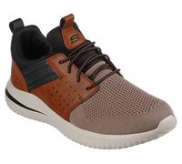Skechers Herren Slipper Sportif Semelle en caoutchouc marron